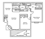 Floorplan graphic