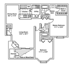 Floorplan graphic
